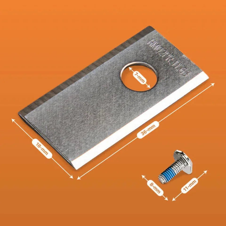Metal bracket with dimensions on an orange background