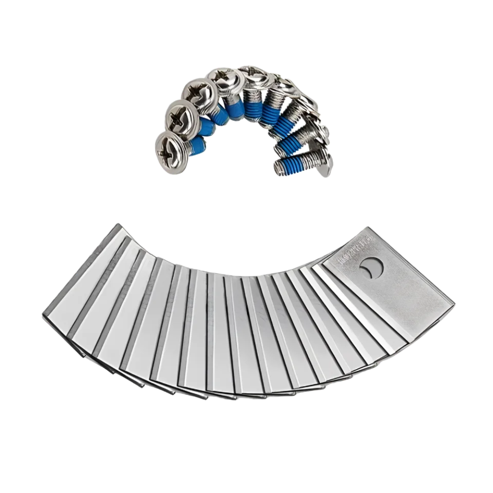 Metallic collar with blue accents and a metal tag on a white background