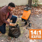 15-Amp 1.8" Max 14:1 Reduction | Wood Chipper Shredder