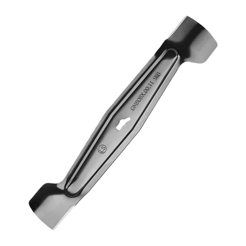 Metal tool with a handle on a white background