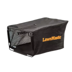 Black LawnMaster tool bag on a white background